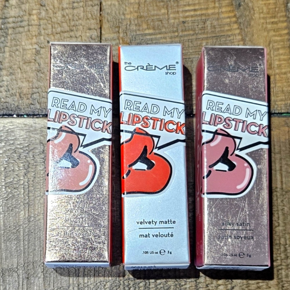 *The Crème Shop Lipstick Bundle